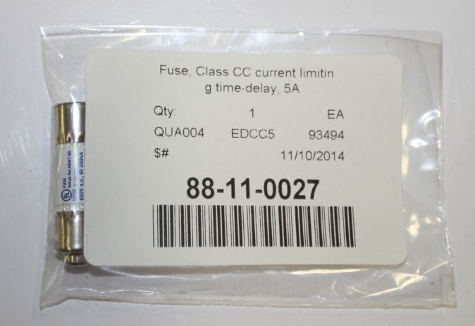 Fuse, Class CC current limiting Time-delay, 5A