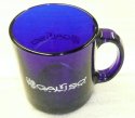 Galiso Coffee Mug, Blue Glass